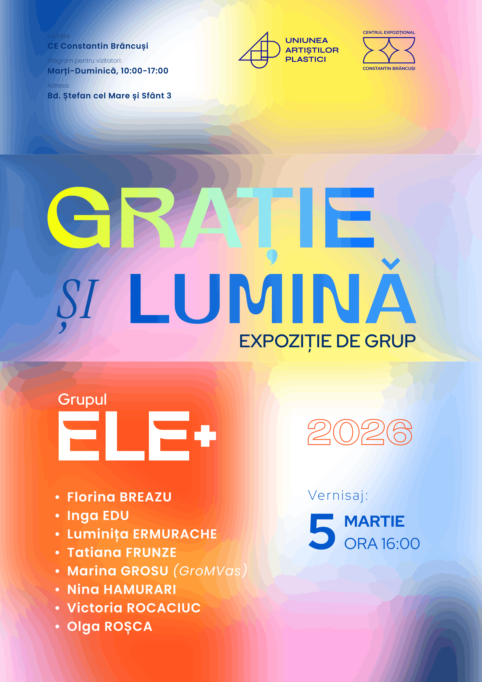 Grație și Lumină - expoziție de grup